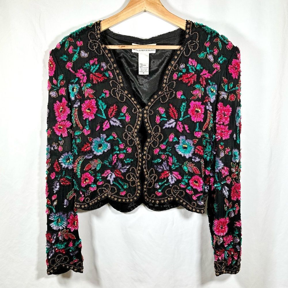 Niteline Della Roufogail Vintage Silk Jacket